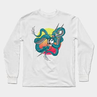Twin Dragon Long Sleeve T-Shirt